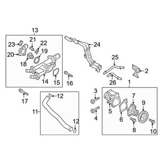 Kia OE - Cooling - Water Pump (2.0L)