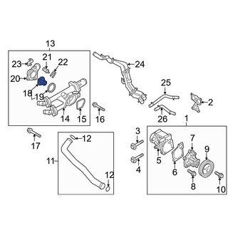 Kia OE - Engine Coolant Thermostat