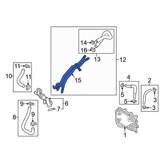 Kia OE - Engine Coolant Pipe