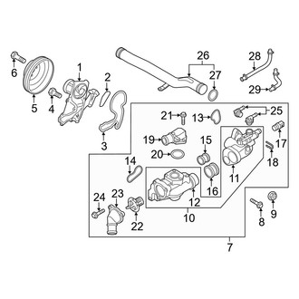 Kia OE - Cooling - Water Pump (3.3L)