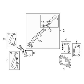 Kia OE - Cooling - Trans Oil Cooler (3.3L)