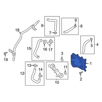 Kia OE - Automatic Transmission Oil Cooler