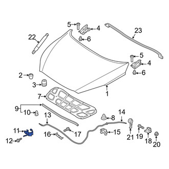 Kia OE - Front Hood Latch