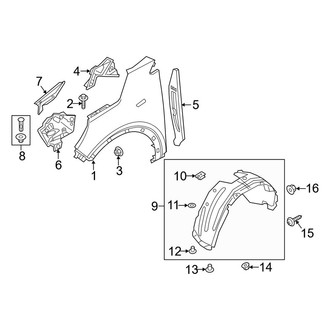 Kia OE - Fender & Components