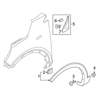 Kia OE - Fender - Exterior Trim