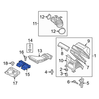 Kia OE - Engine Air Intake Hose Adapter