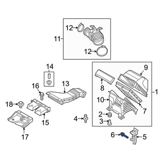Kia OE - Air Filter Housing Bolt