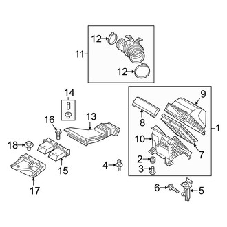 Kia OE - Engine / Transaxle - Air Intake (2.0L)