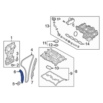 Kia OE - Lower Engine Timing Chain Guide