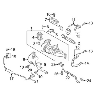 Kia OE - Engine / Transaxle - Turbocharger & Components (2.0L)