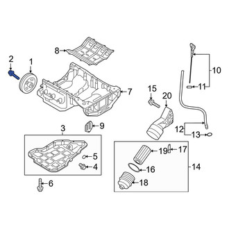 Kia OE - Engine Harmonic Balancer Bolt