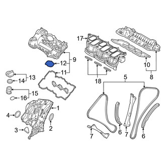 Kia OE - Left Engine Valve Cover Washer Seal
