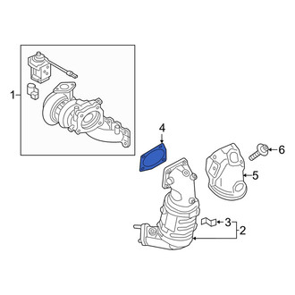 Kia OE - Rear Catalytic Converter Gasket