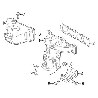 Kia OE - Exhaust System - Manifold (2.4L)