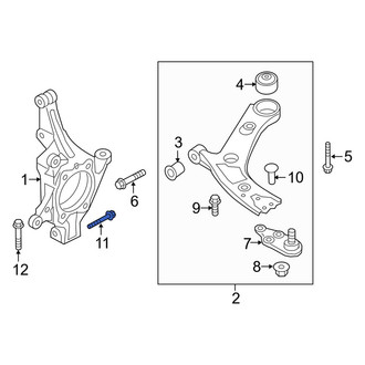 Kia OE - Suspension Ball Joint Bolt