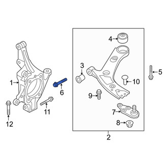 Kia OE - Front Suspension Control Arm Bolt