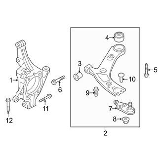 Kia OE - Front Suspension - Suspension Components