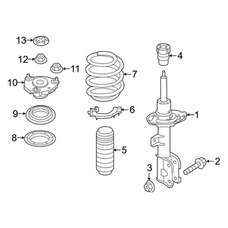 Kia OE - Front Suspension - Struts & Components