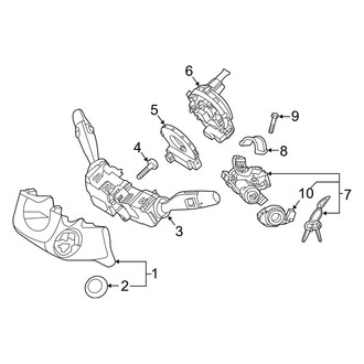 Kia OE - Steering Column - Shroud, Switches & Levers