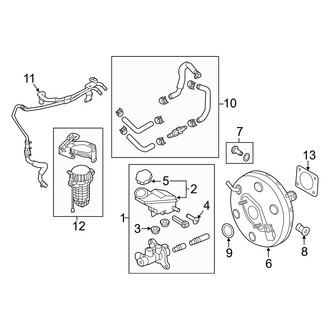 Kia OE - Cowl - Components on Dash Panel (EX / L / LX / S / SX / SX Limited)