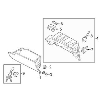 Kia OE - Instrument Panel - Glove Box