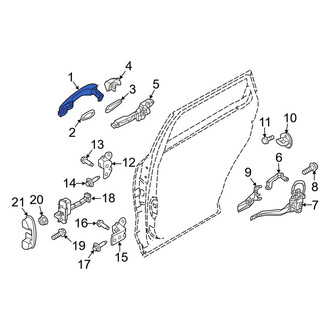 Kia OE - Rear Left Outer Exterior Door Handle