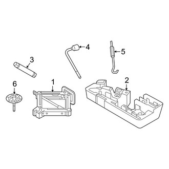Kia OE - Rear Body & Floor - Jack & Components