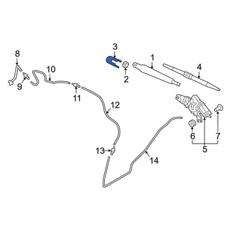 Kia OE - Wiper Arm Cap
