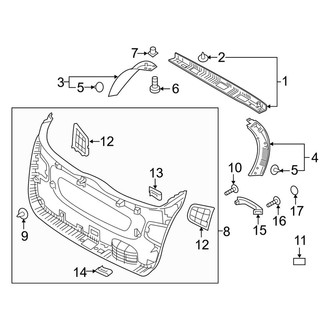 Kia OE - Lift Gate - Interior Trim