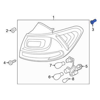 Kia OE - Tail Light Clip