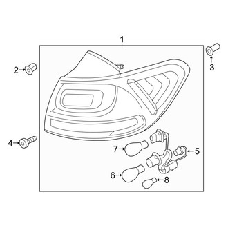 Kia OE - Rear Lamps - Tail Lamps (W/O LED)
