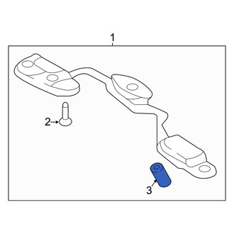 Kia OE - License Plate Light Bulb
