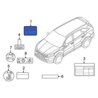 Kia OE - Emission Label