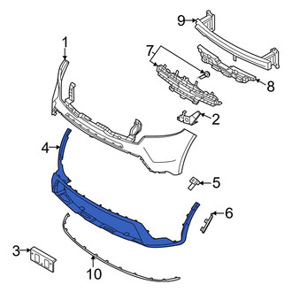 Kia OE - Front Lower Bumper Cover