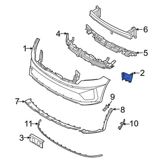 Kia OE - Front Left Brake Air Duct