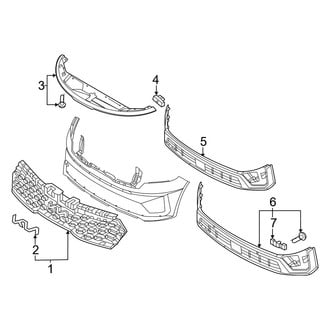Kia OE - Front Bumper - Grille & Components (EX / S / SX / SX Prestige)