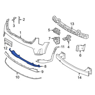 Kia OE - Front Lower Bumper Cover