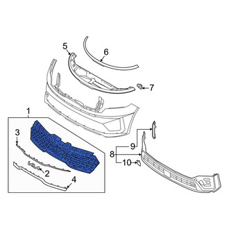 Kia OE - Front Upper Grille
