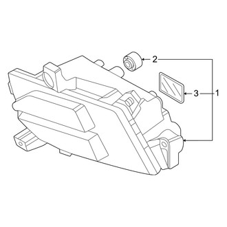 Kia OE - Front Lamps - Fog Lamps (Hybrid EX / Hybrid S / Plug-In Hybrid SX / Plug-in Hybrid SX Prestige)