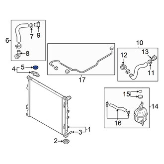 Kia OE - Upper Inverter Cooler Insulator