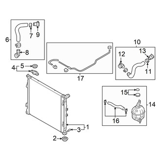 Kia OE - Cooling - Radiator & Components