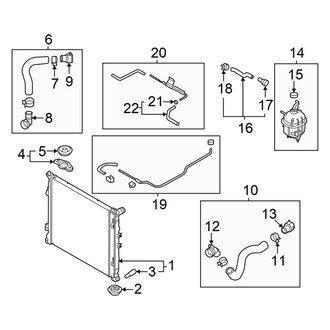 Kia OE - Cooling - Radiator & Components