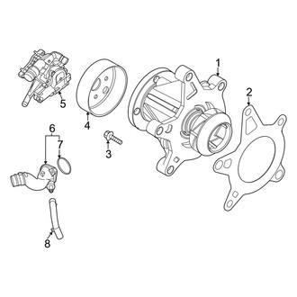 Kia OE - Cooling - Water Pump (Hybrid EX / Hybrid SX Prestige / Plug-in Hybrid SX Prestige)