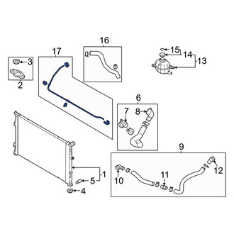 Kia OE - Engine Coolant Overflow Hose