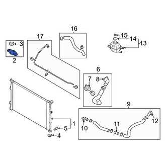 Kia OE - Upper Radiator Mount Bracket