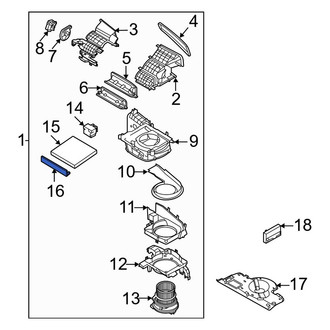 Kia OE - Cabin Air Filter Cover