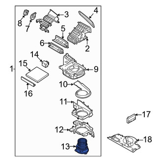 Kia OE - HVAC Blower Motor Assembly