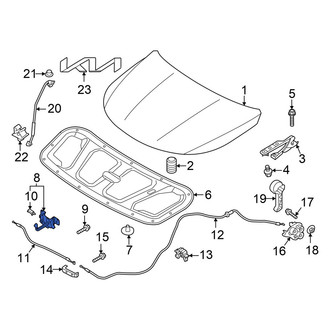 Kia OE - Front Hood Latch
