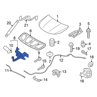 Kia OE - Front Hood Latch