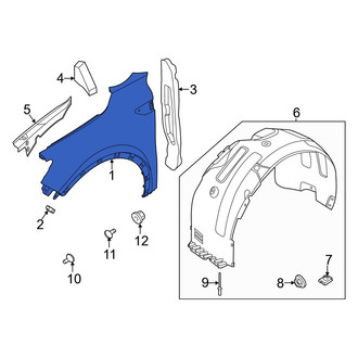 Kia OE - Front Left Fender